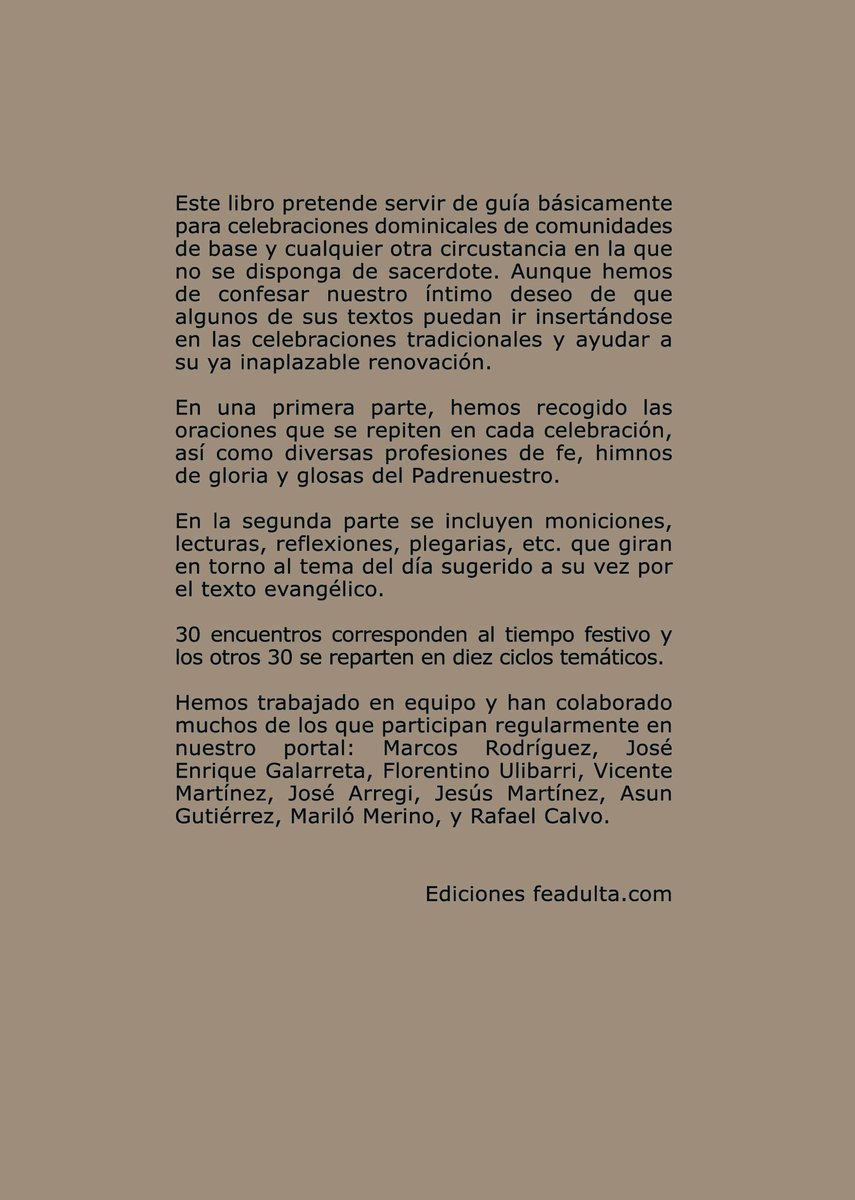 60 encuentros eucarísticos. Guía para celebraciones comunitarias - Imagen 3